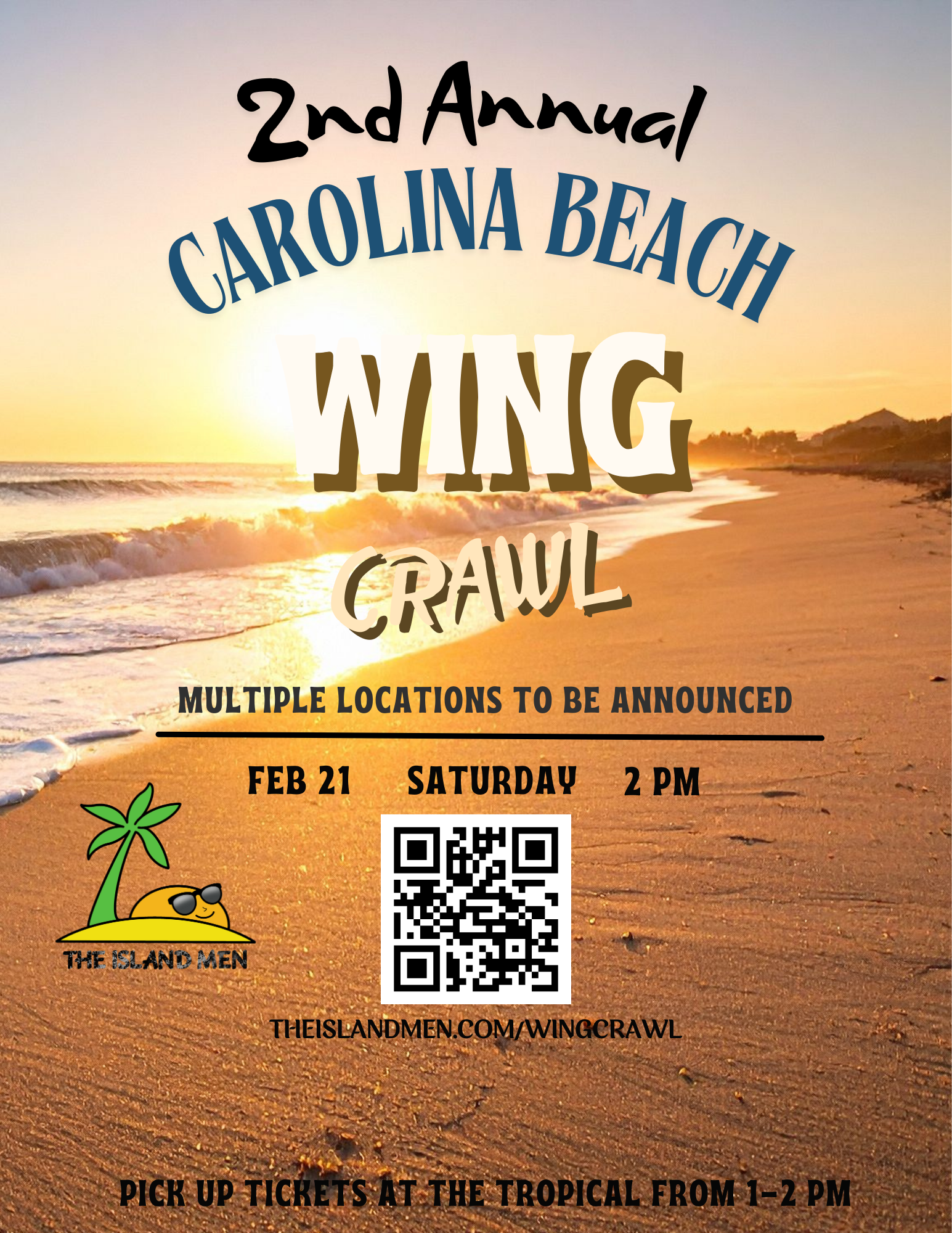 2026 Wing Crawl – The Island Men